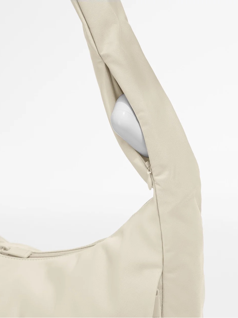 AWAY | Large Featherlight Crossbody in Salt White - Picture 5 of 14